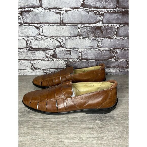 Cole Haan Collection Air Brown Leather Fisherman Sandals Men Sz 12M US/45EU main image 16